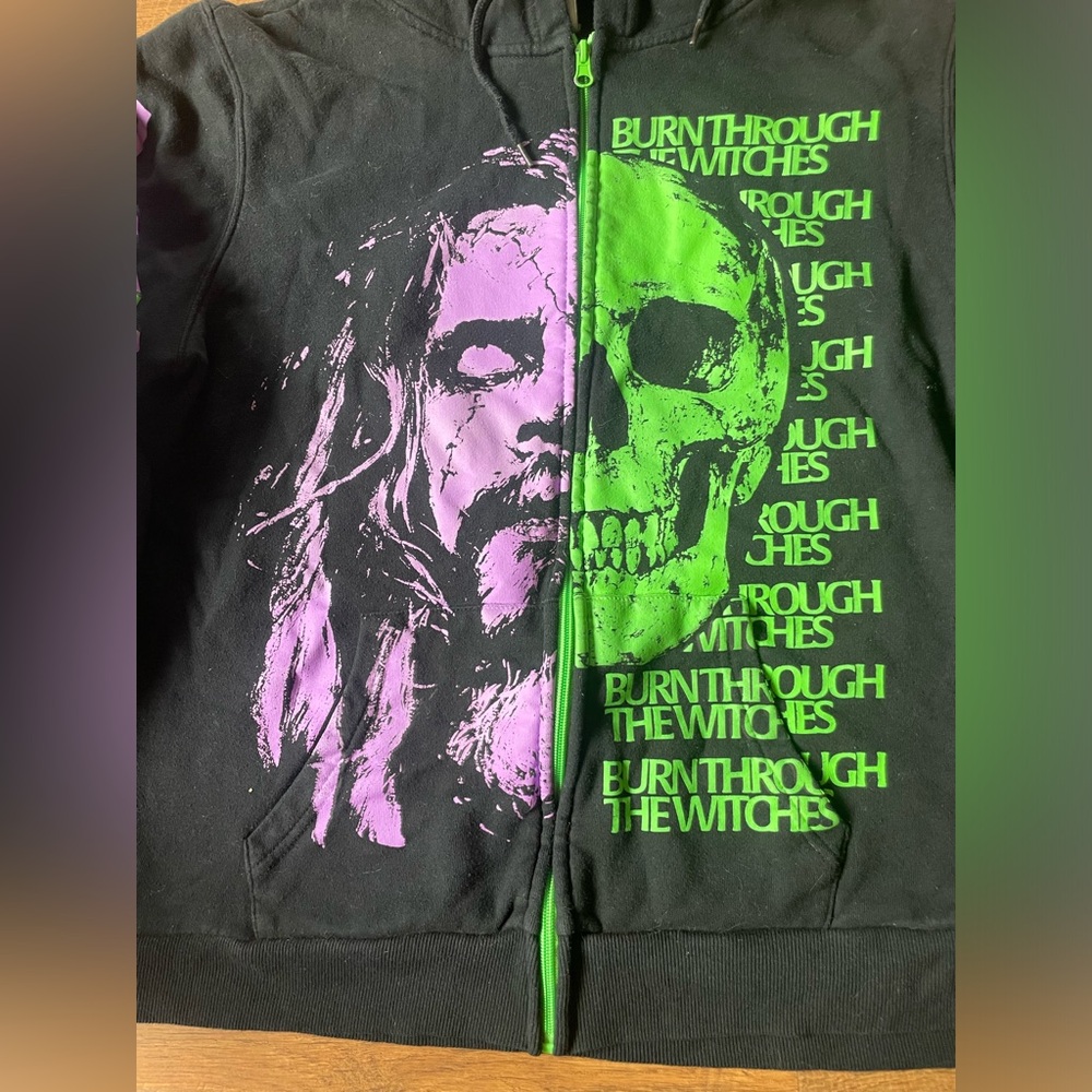 Rob Zombie size L zip up jacket - Picture 2 of 5